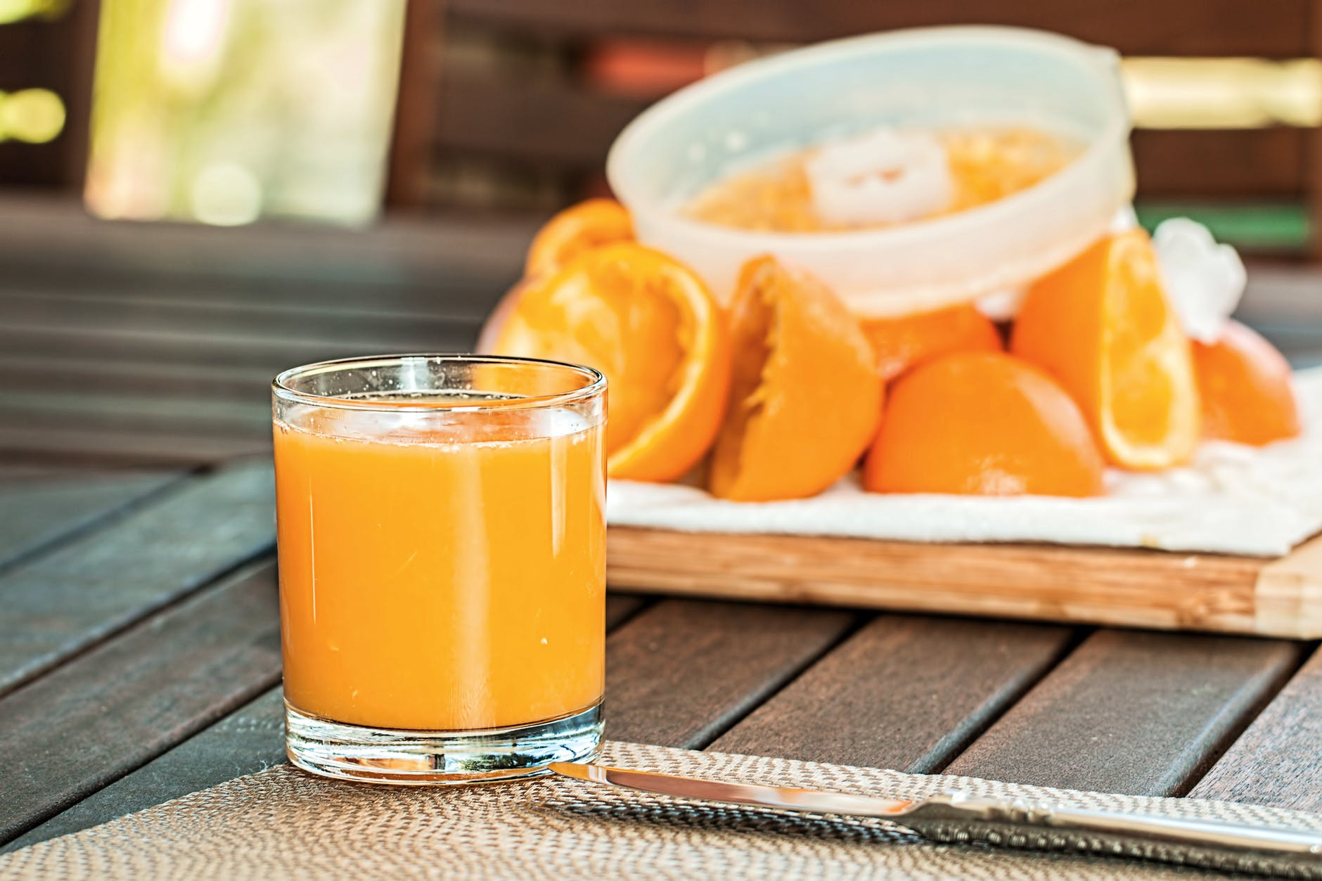 An image of orange juice. In this context, “juice” is the influence you need to get things done.