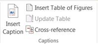 Use the Insert Caption option on the References toolbar to enter a caption or title for your table.