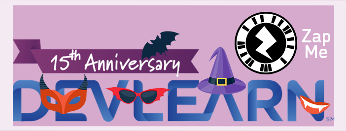 Add a Halloween-themed DevLearn logo to your selfies