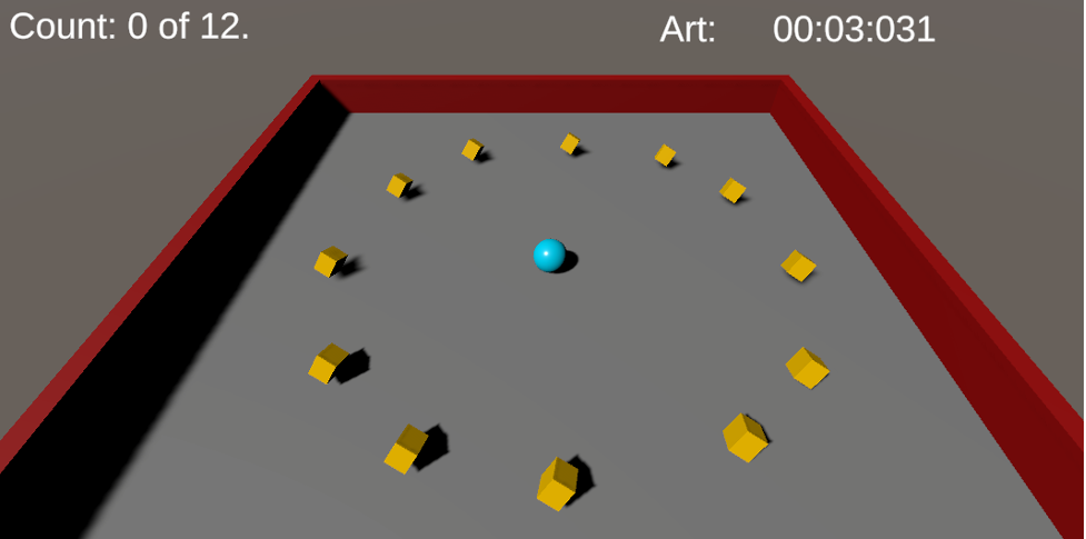 The Roll-A-Ball game from Learn.Unity.com