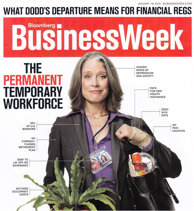 image of female worker and her various office accessories 