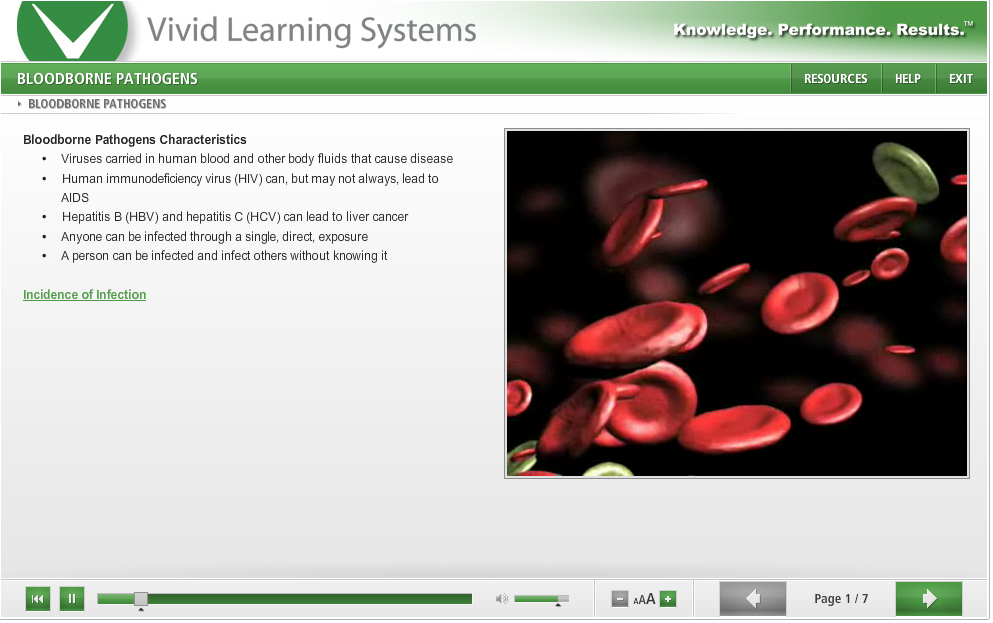 lively page with attractive image of blood molecules