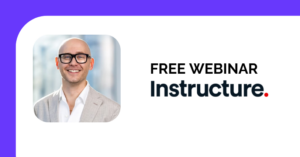 free webinar with Instructure