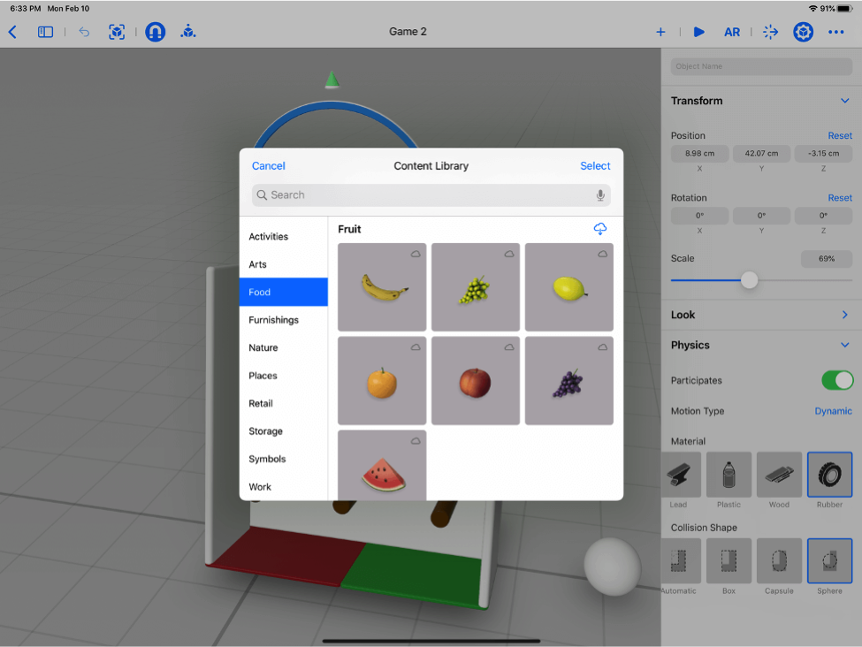 Reality Composer Assets