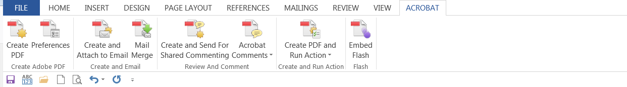 Newer versions of MS office support an Acrobat toolbar that facilitates creating tagged PDFs.