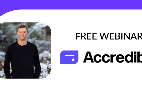Free Webinar Sponsored by Accredible