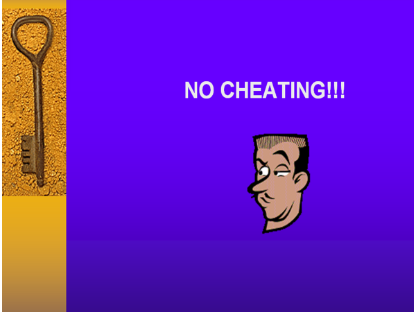 Graphic suggests learner can't be trusted