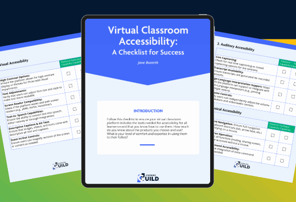 Virtual Classroom Accessibility: A Checklist for Success