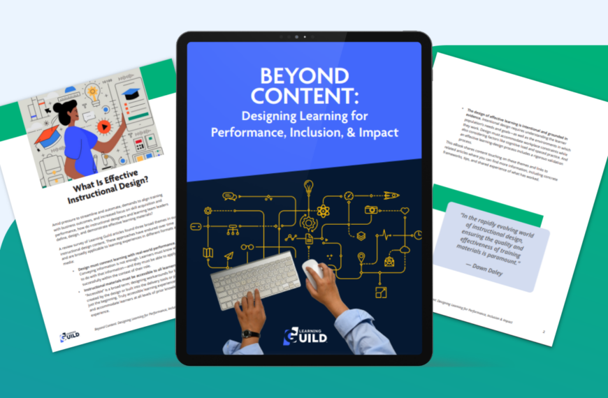 Beyond Content: Designing Learning for Performance, Inclusion & Impact