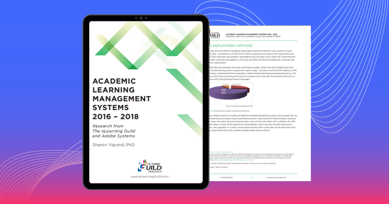 Corporate & Academic Learning Management Systems 2016 – 2018