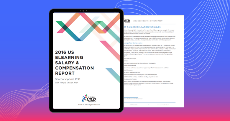 2016 US eLearning Salary & Compensation Report