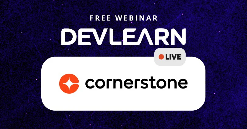 DevLearn Live webinar